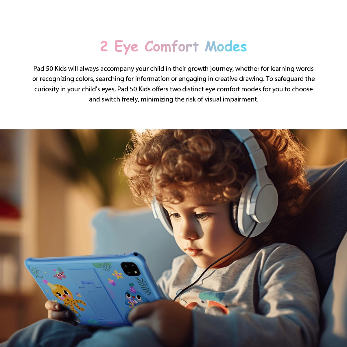 Blackview Oscal Pad 50 kindertablet 10,1 inch 800*1280 HD-scherm 5100 mAh Lange batterijduur A133P CPU Android-tablet