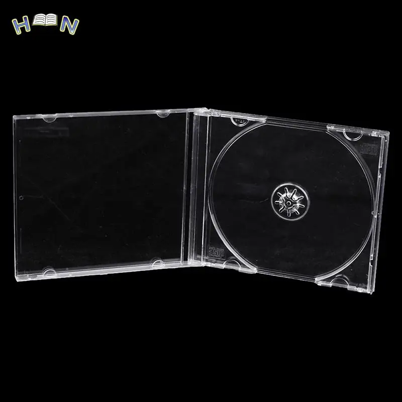 1PCS ReadStar Transparent Plastic Single Piece disc case CD case, thickened CD DVD disc box, Disc box