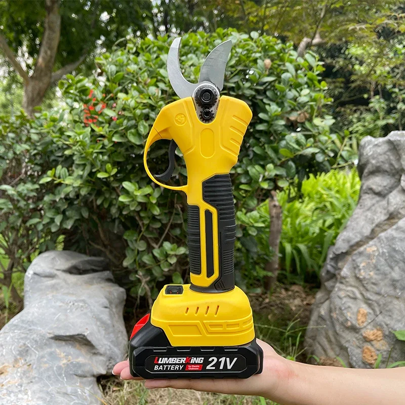 Gunting Pemangkas Bertenaga Baterai Listrik Tanpa Kabel Lithium Pemangkas Listrik Portabel Taman
