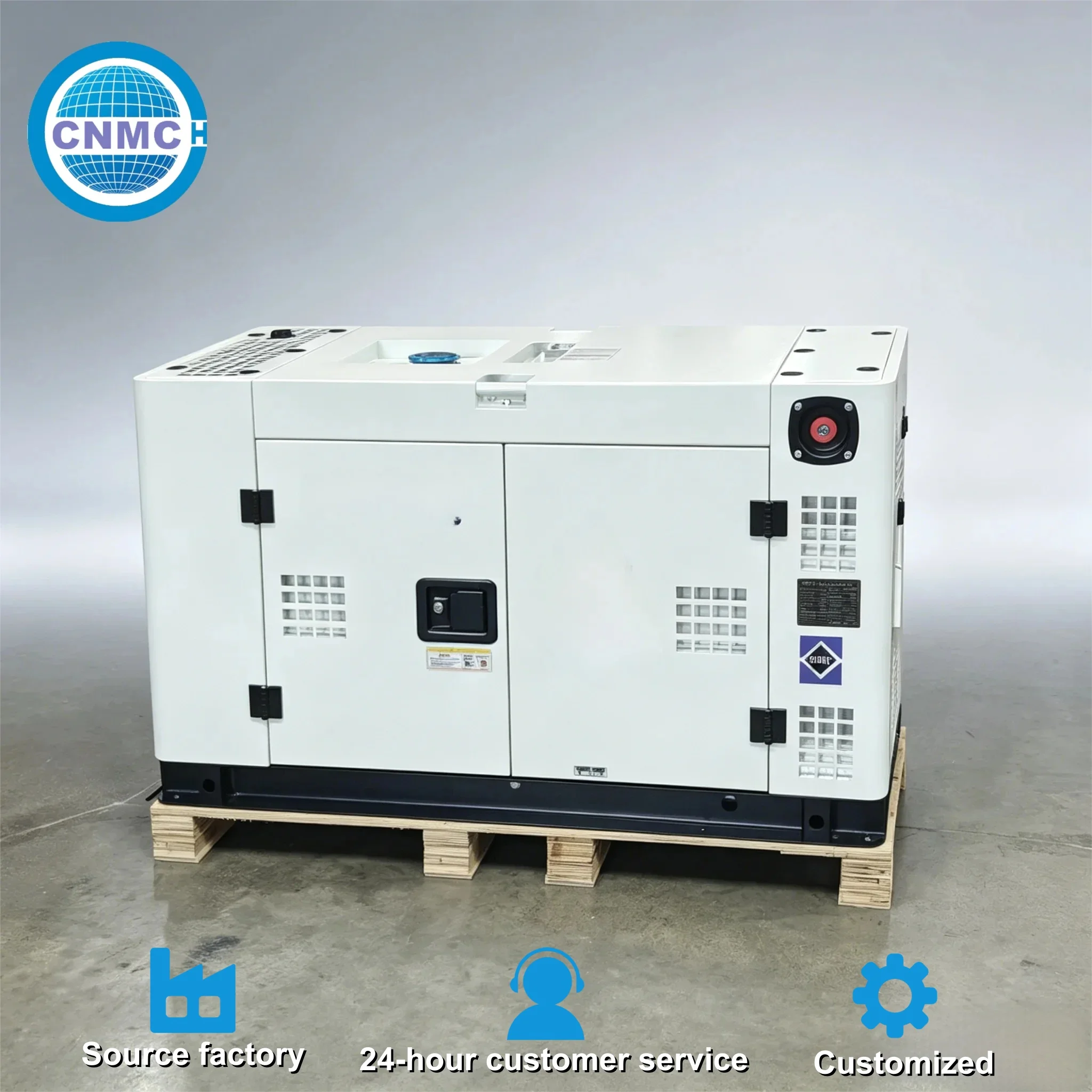 CNMC Silent Diesel Generator 50HZ 60HZ Generator Diesel 10KW 12KW 15KW 18KW Generators Electric Customizable Home Camping