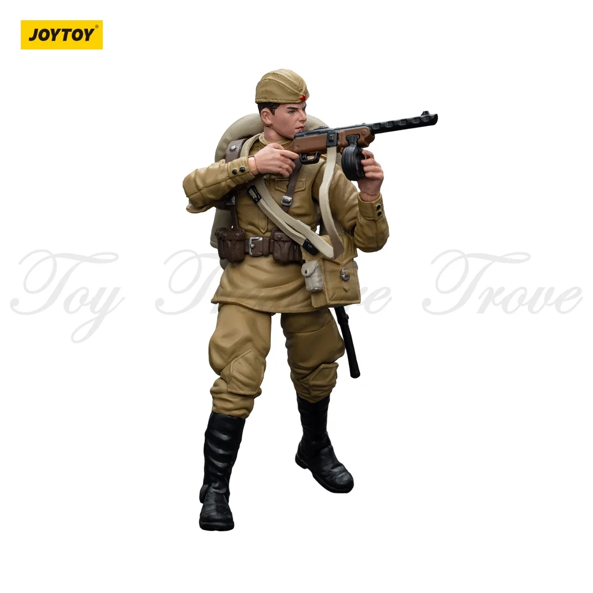 [W magazynie] JOYTOY 1/18 figurki II wojna światowa armia amerykańska piechota radziecka Wehrmacht wojskowy zabawkowy model