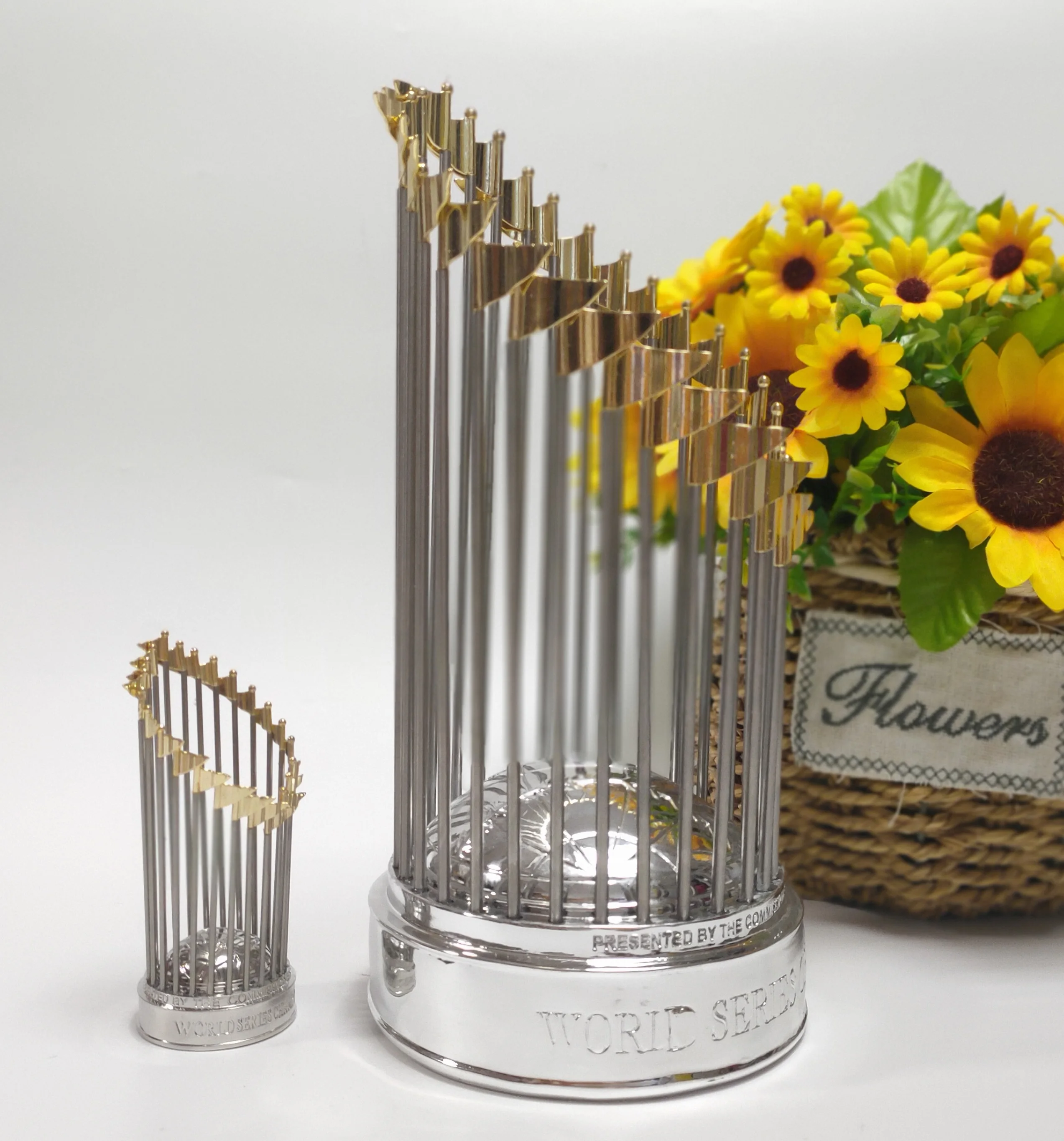 The Commissioner's Trophy The Baseball Trophy Cup World Series Trophy Cup The Replica Trophy Cup Awards For Fan Souvenirs