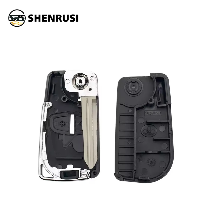SHENRUSI Modified Flip Remote Key Shell Case 2/3 Buttons For Mitsubishi Lancer EX Evolution Grandis Outlander Right/Left Blade