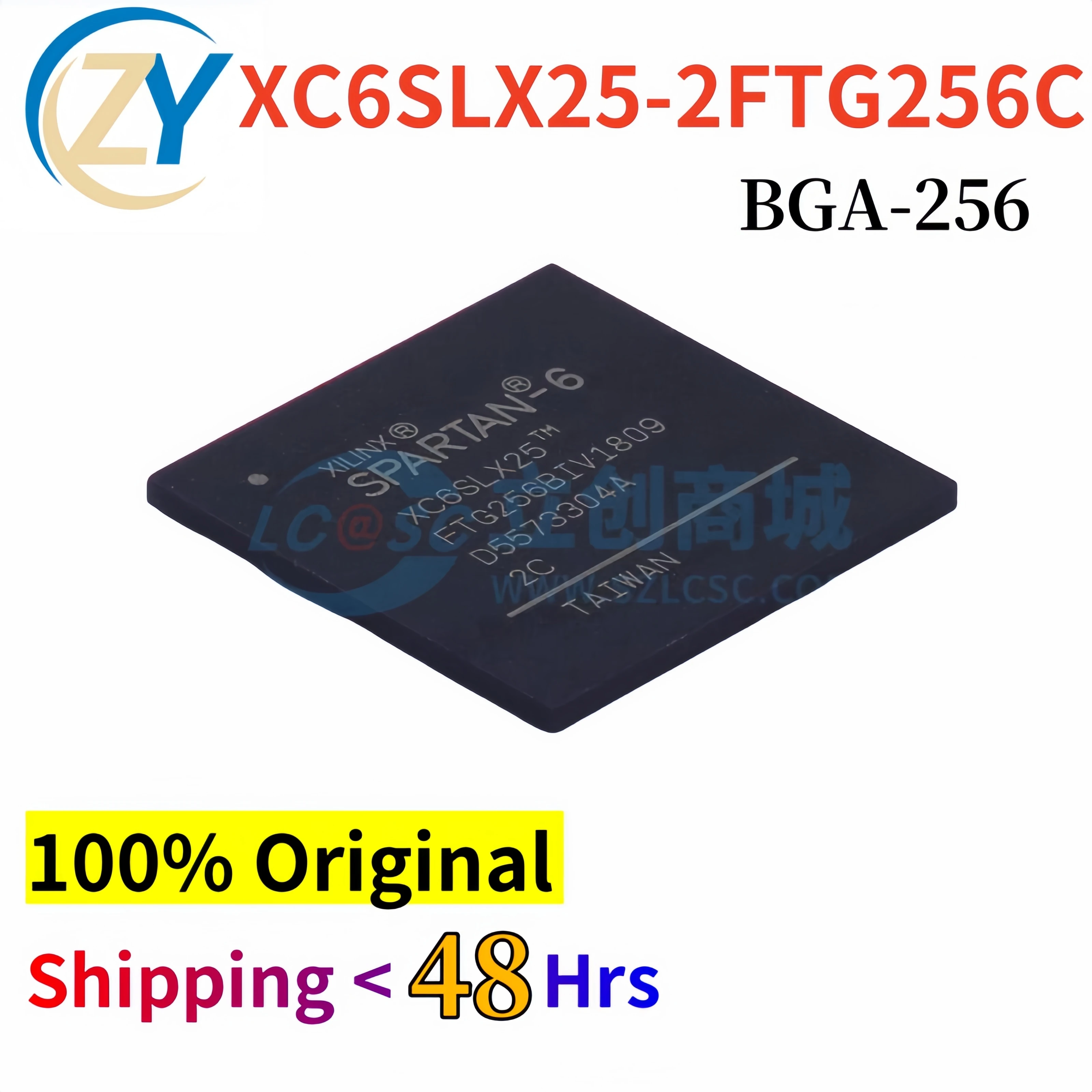 

XC6SLX25-2FTG256C Logic ICs XC6SLX25 1.14V-1.26V FBGA-256 100% Original & In Stock