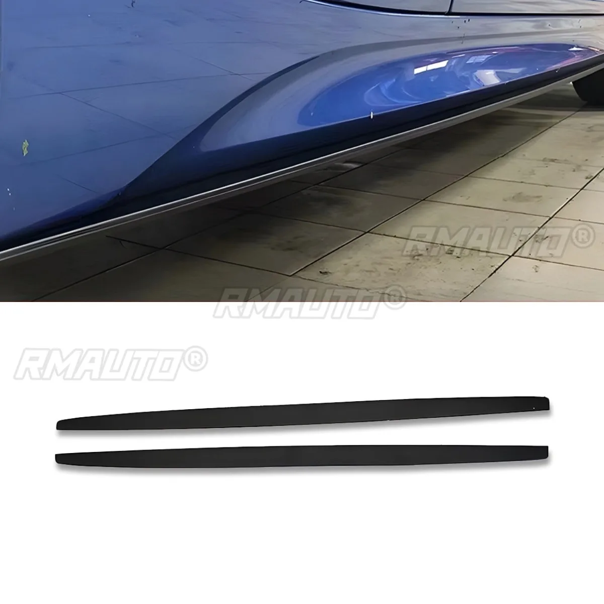 

Car Side Skirt Lip Guard Protector Apron Side Skirt Extension Body Kit For BMW 1 Series E82 2007-2011 Car Accessories