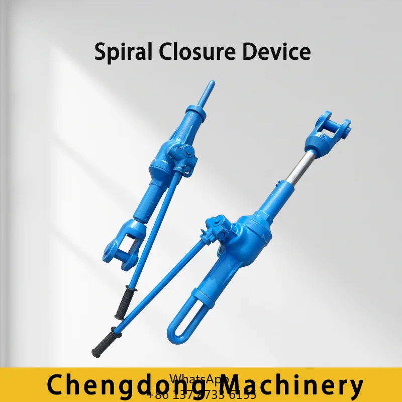 High Tonnage Spiral Closure Equipment For Shipyard Steel Structure Pulling
