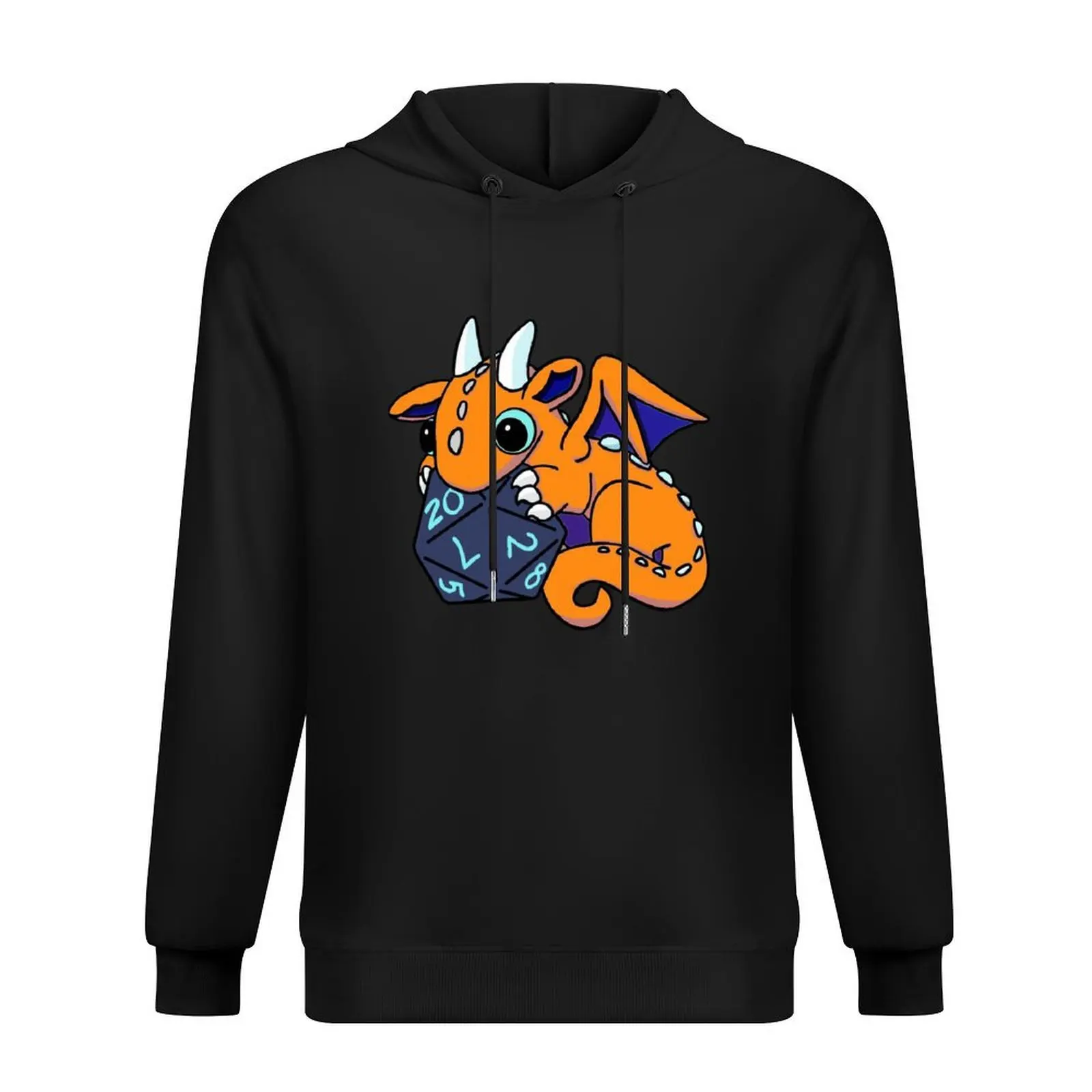 

Orange Dice Goblin Dragon Baby Hoodie fashion men korean style clothes men's coat korean clothes new hoodies and sweatshirts