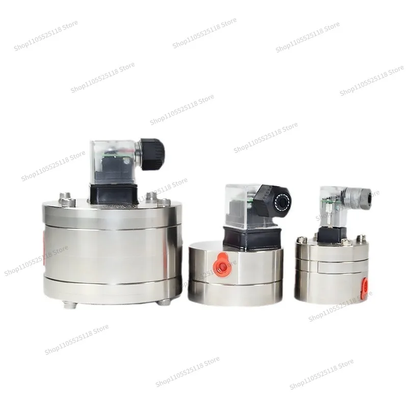 For Miniature Small Flow Liquid Gear Flowmeter, Resin Glue Display Micro Flow Sensor