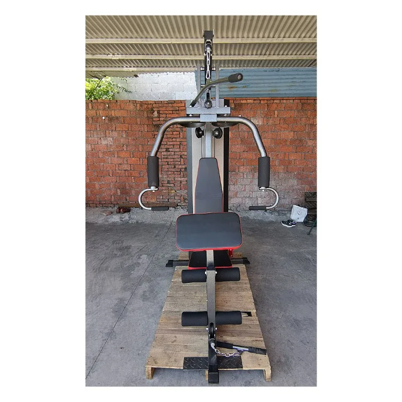 【2026】Luxury Steel Gym Equipment One Person Smith Machine Multi Functional Trainer Power Cage Squat Rack For Legs & Back Indoor