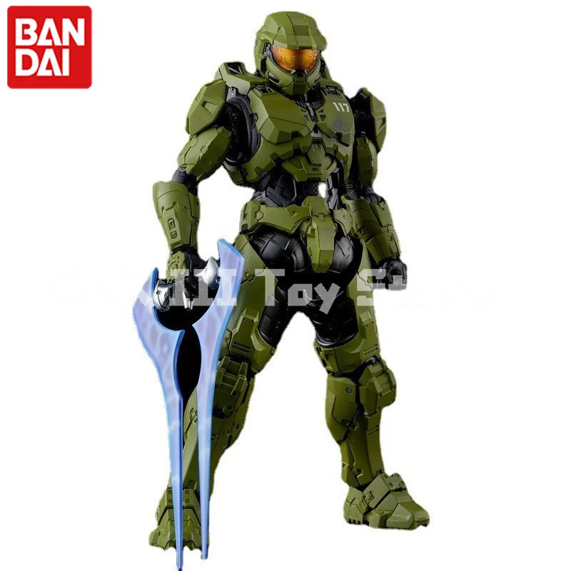 Cartoon Master Chief 5 Sergeant Infinite 1/12 Movable Model Doll Anime Action Figures Ornaments Kid Toy Xmas Gift