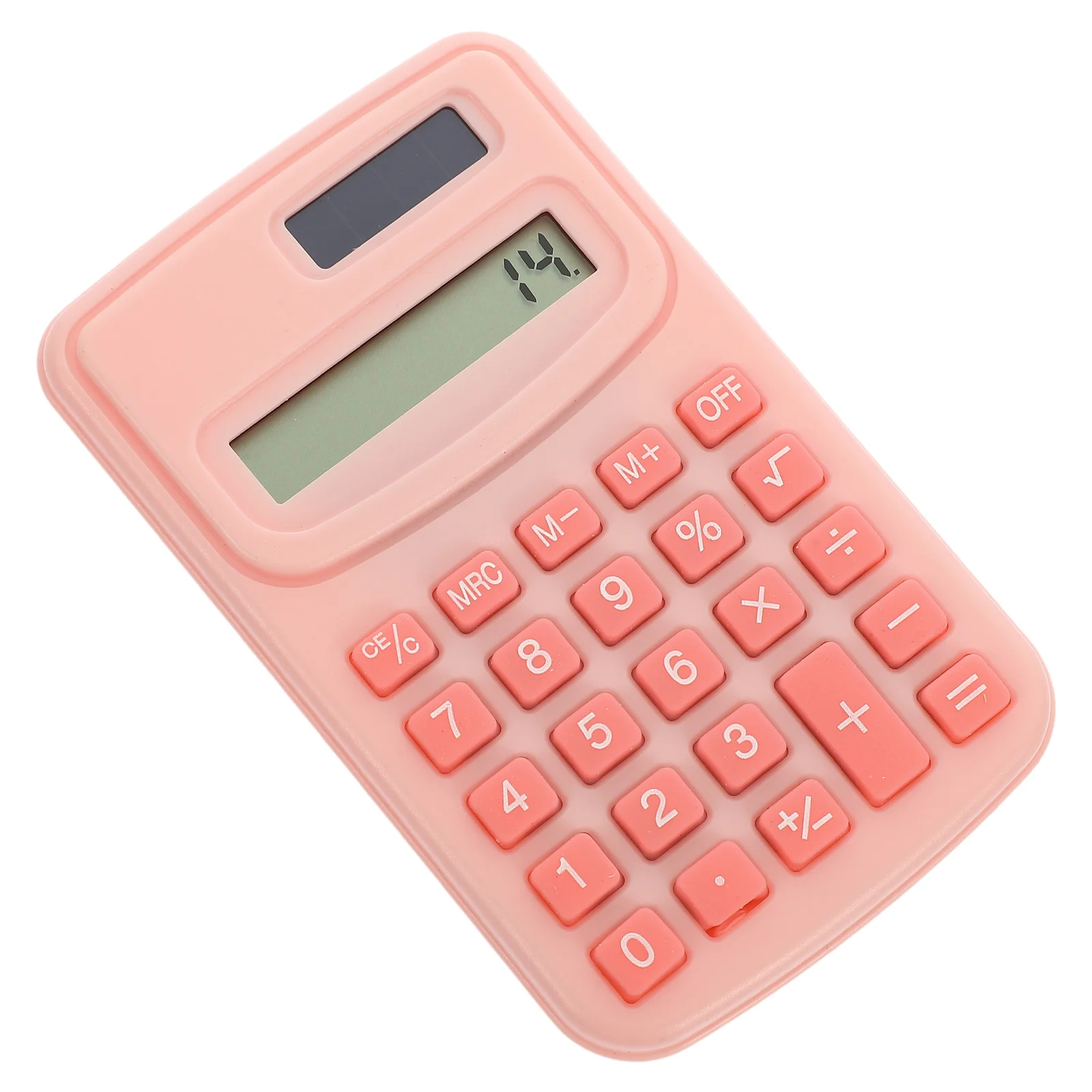 Small Calculator Portable Keychain Vibrant Adorable Convenient for Students Colored Basic Mini Handheld