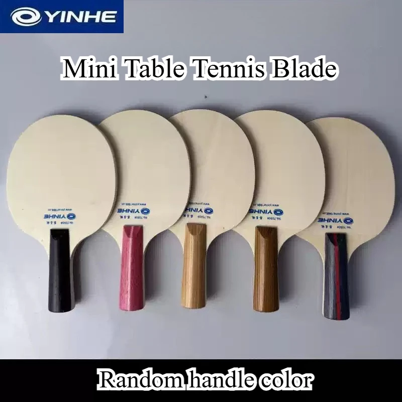 YINHE Souvenir Mini Table Tennis Blade Small Size Pingpong Blade Souvenirs Collect for Children's Signature Interest Racket