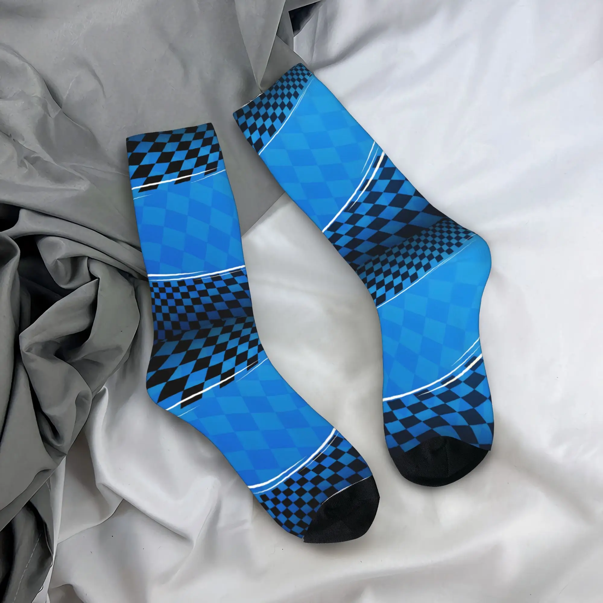 مخصص سباق متقلب موتورز الرجال طاقم الجوارب للجنسين مضحك الكلاسيكية الربيع الصيف الخريف الشتاء اللباس الجوارب