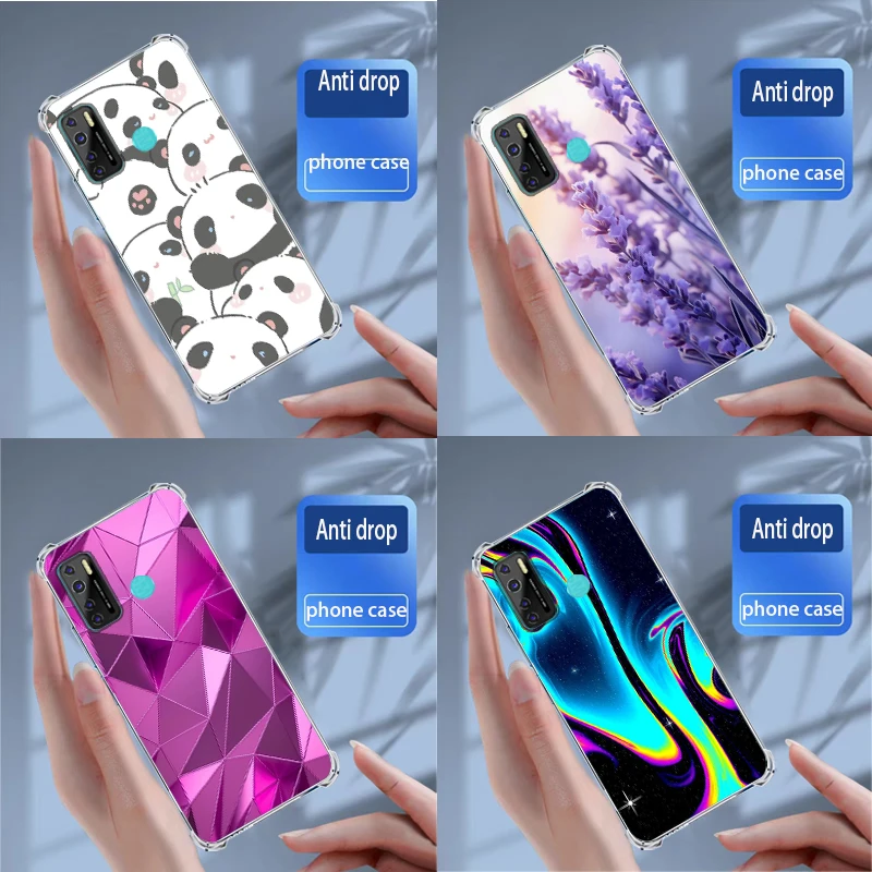 Чехлы Tecno Camon 16S, мягкий силиконовый прозрачный чехол из ТПУ для телефона, чехол-бампер