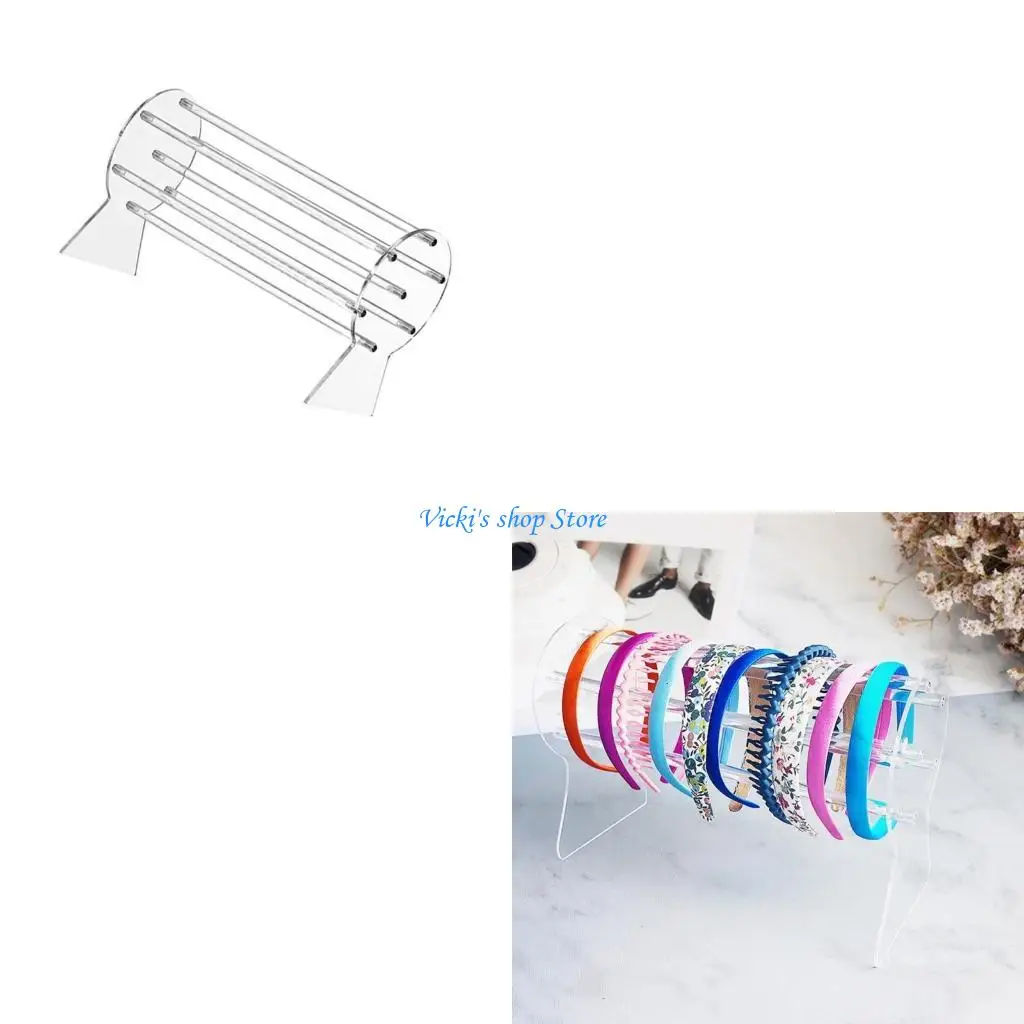 

Стильный держатель для повязки на голову, предназначенный для эффективной организации и презентации аксессуаров для волос в