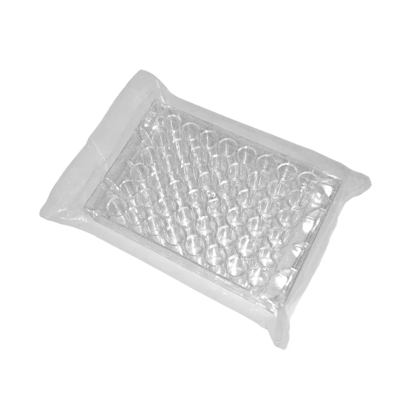 Plastic Hemagglutination Reaction Plate Blood Polystyrene Petri Dishs Sterile individual package 48 holes