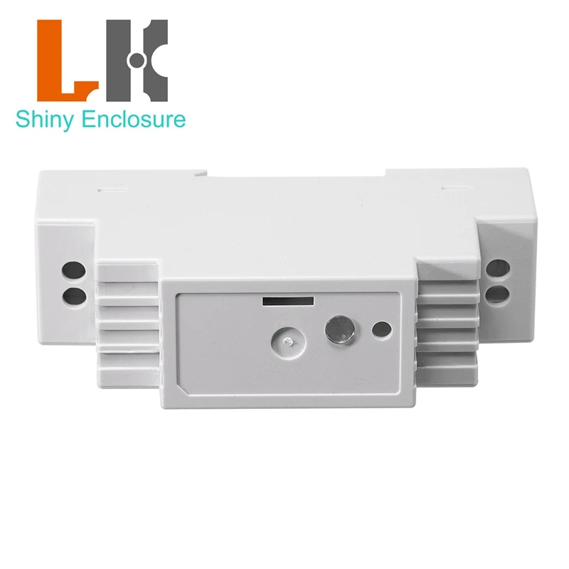 93x25x56mm Plastic Electronic PLC Industrial ABS IP54 Standard Din Rail Enclosure Control Box Oem Project Box Pcb Housing