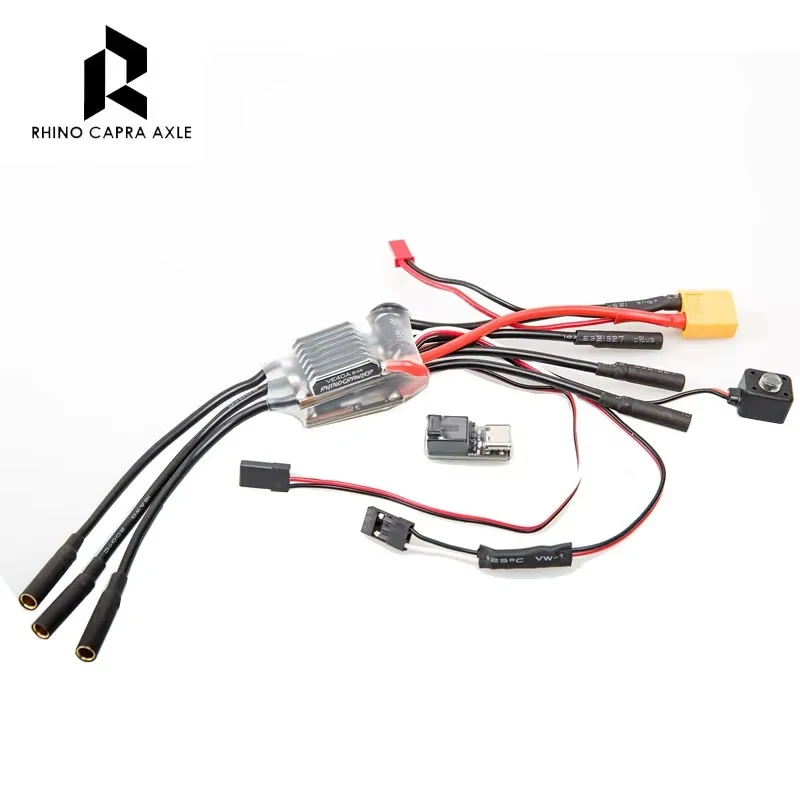 Rhino ESC Small Dual RC Crawler ESC 40A Kits For MOA RC4WD Bully 2 Parts