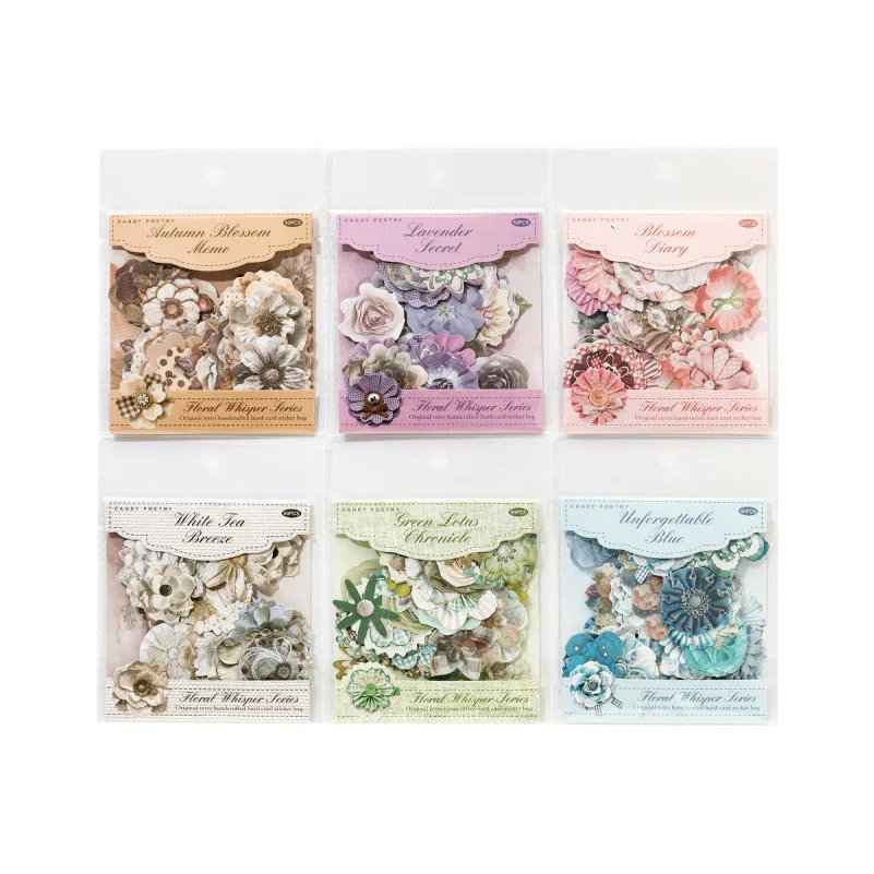 

24 компл./1 лот Kawaii наклейки для скрапбукинга Jianyu Hua Junk Journal золотой планировщик канцелярские наклейки планировщик декоративные