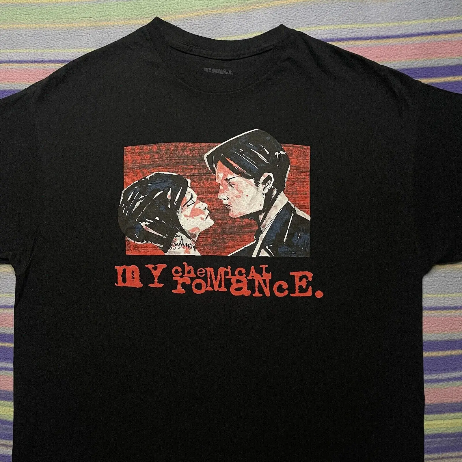 

New MY CHEMICAL ROMANCE T-Shirt XL Three Cheers For Sweet Revenge Rock Emo