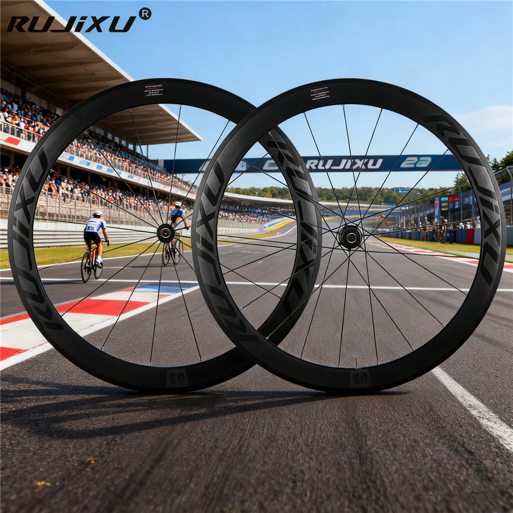 

RUJIXU 700C wheelset, 30/40/50 mm frame height road bike wheels, V/C type ring brake rim brake wheels