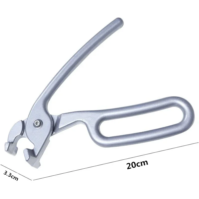 Pizza Pan Gripper Cast Aluminum Anti-Scald Baking Pan Gripper Bowl Pot Plate Pizza Oven Pliers Gripper Clamp Clip