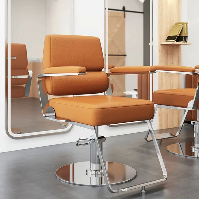

Hairdressing Pedicure Barber Chair Makeup Luxury Chaise Salon De Coiffure Tattoo Chair Professional Salon Swivel Silla Barberia