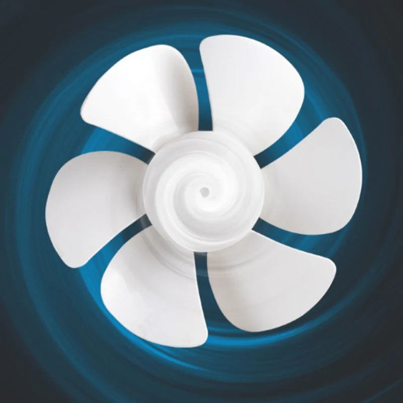 1PC 6/8/10/12 Inch Small Plastic Fan Blade 6 Leaves Replacement For Electric Mini Cooling Fan
