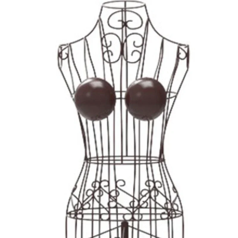 Mannequin Display Stand for Women Half-Length Coat Hanger Elegant Clothing Model for Bridal & Fashion Displays