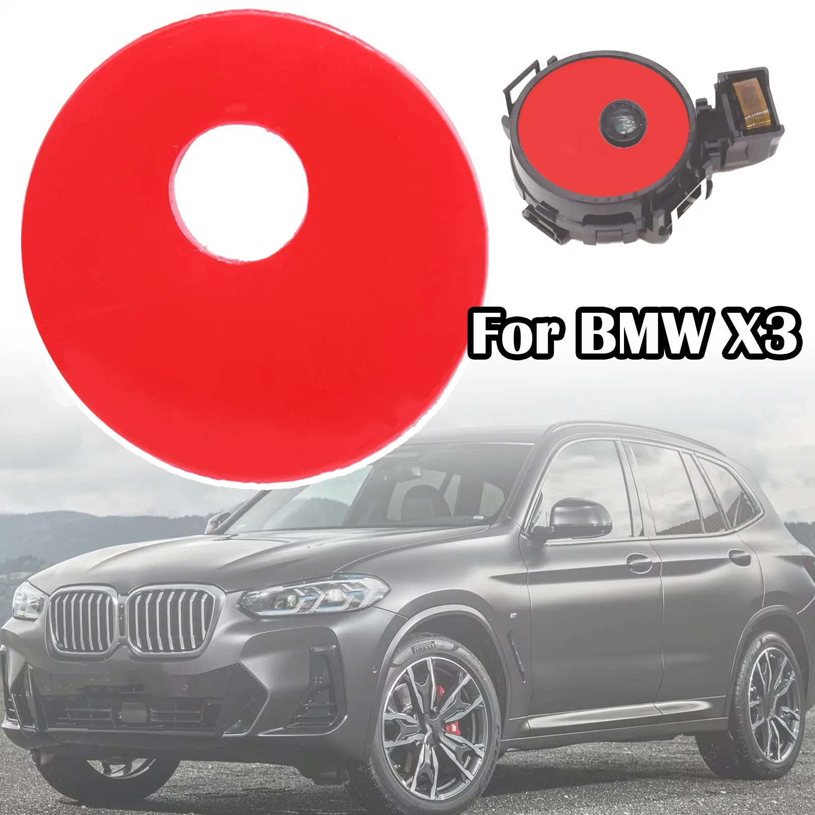 

1X Rain Light Sensor Gel Pad Adhesive Film Silicone Sticker Windscreen Chip Repair Kit Fix Tape For BMW X3 F25 2010 -2017