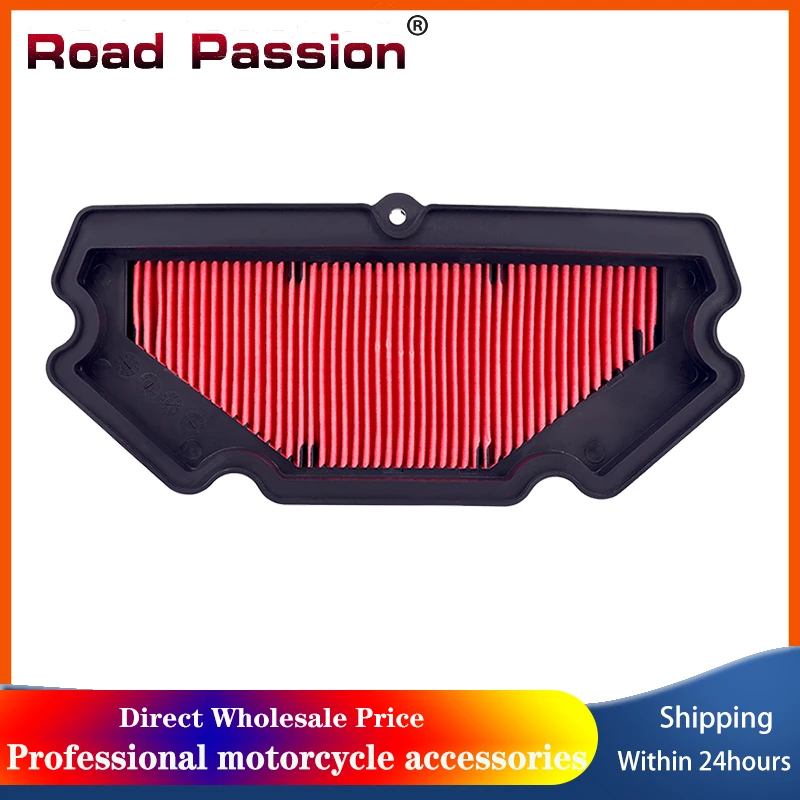 

Road Passion Motorcycle Air Filter Cleaner For Kawasaki ER-6F ER-6N ER650 EX650 Ninja 650R ABS EX ER 650 R 2013-2016 11013-0713