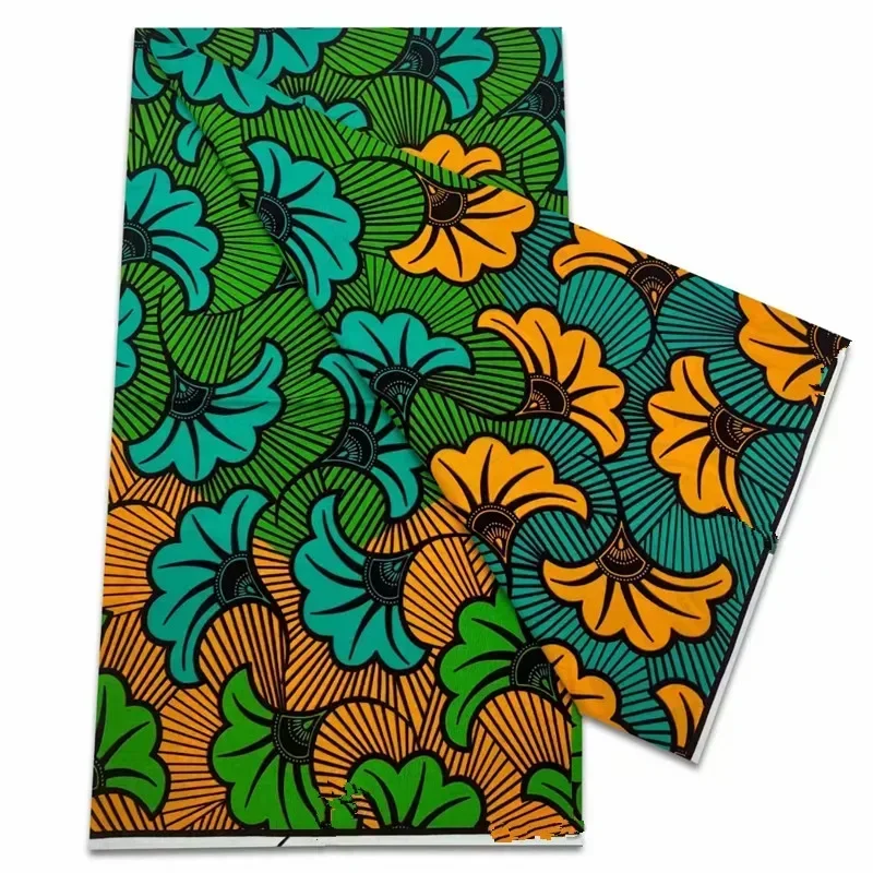 Ankara Wax Prints Fabric 100% Cotton Nigerian Style patchwork Sew Guaranteed Veritable African Real Wax Fabric For Dresses Pagne