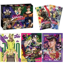 JoJo's Bizarre Adventure Card Limited Edition Photo-engraved Flash Crystal Mounting Embossed Collectible Card Toys Gifts