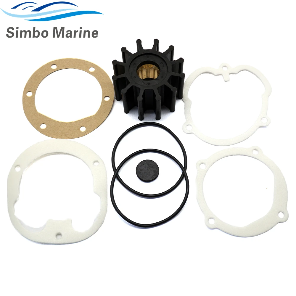 

Sea Water Pump Flexible Impeller Kit Replace for Vetus IMP00201 STM8074 CEF 500107 GLM 89540 Mallory 9-45703 Sierra 18-3081