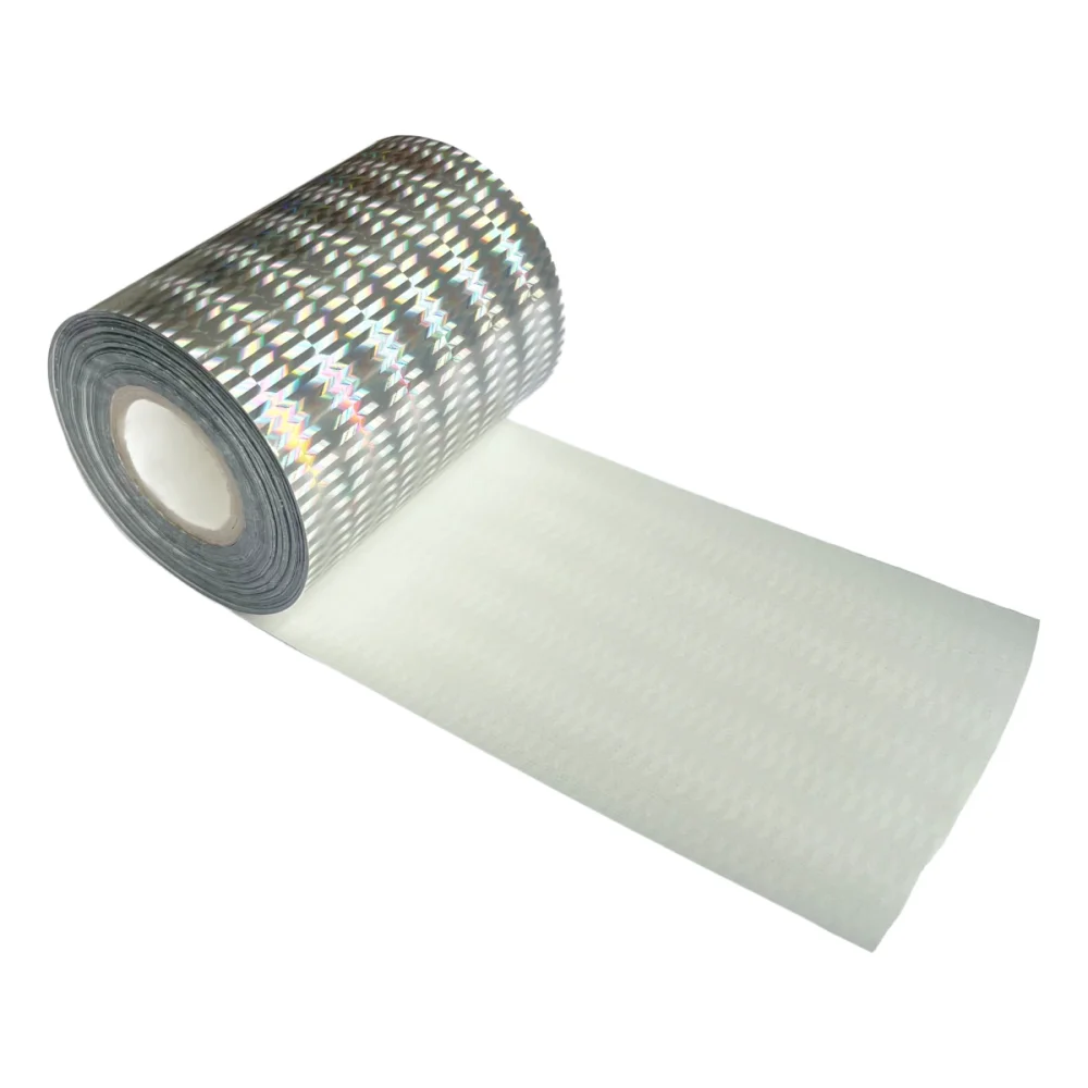 

Free Shipping 2M X 8CM Hot Stamping PET Fish Lure Foil Fishing Lures Hard Jig Bait Holographic Paper Film Hologram Heat Transfer