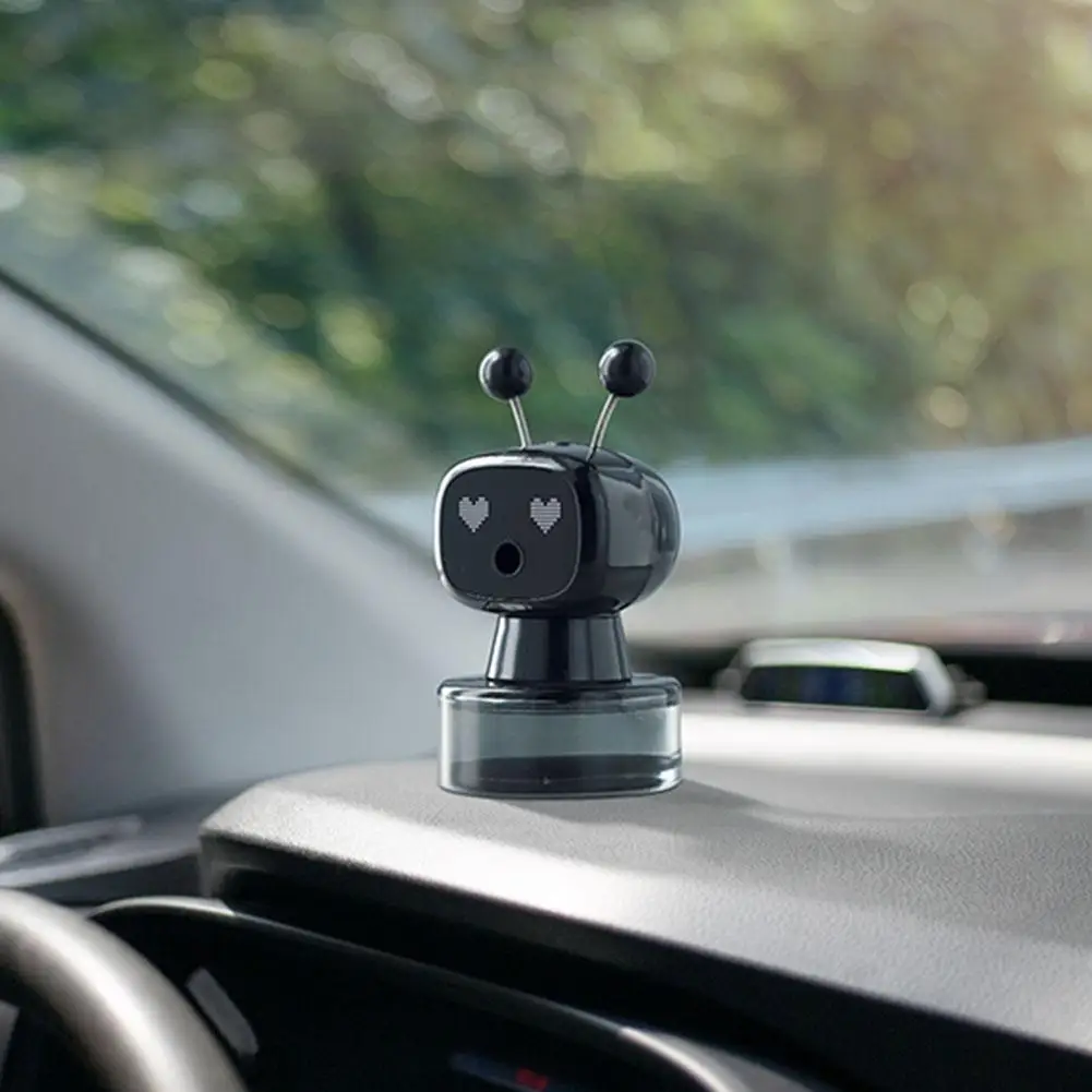 

Smart Rechargeable Car Air Freshener,Automatic Aromatherapy Robotic With Decor Design,Auto-Spray&Ignition Diffuser Sensing, Y4C6
