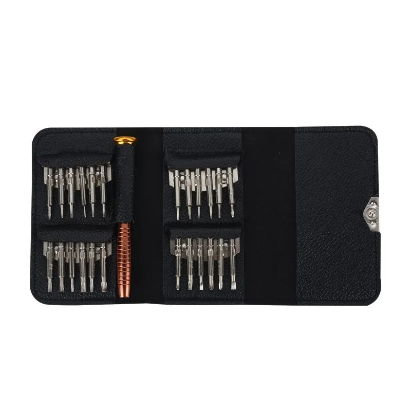 25 All in one Item Multiple Phillips screwdriver set Mobile phone notebook unpacking and repair kit