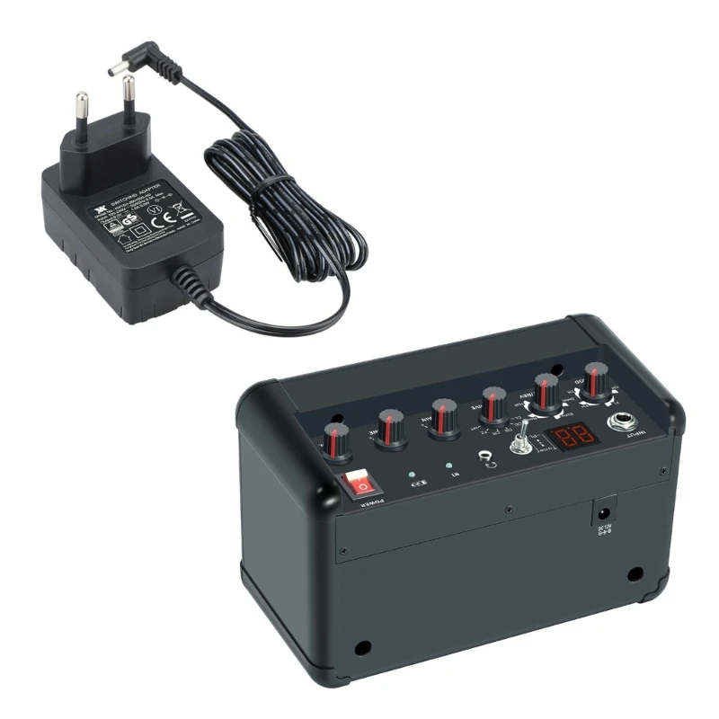 PE-10 ギターアンプ アンプ マルチエフェクター ギターチューブアンプ 多機能 対応アンプ スピーカー