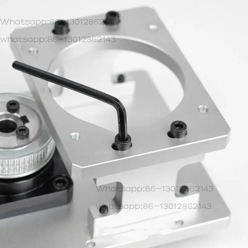 Electric Indexing Rotary Table with 86 Stepper Motor, Precision CNC Central Control Index Turntable