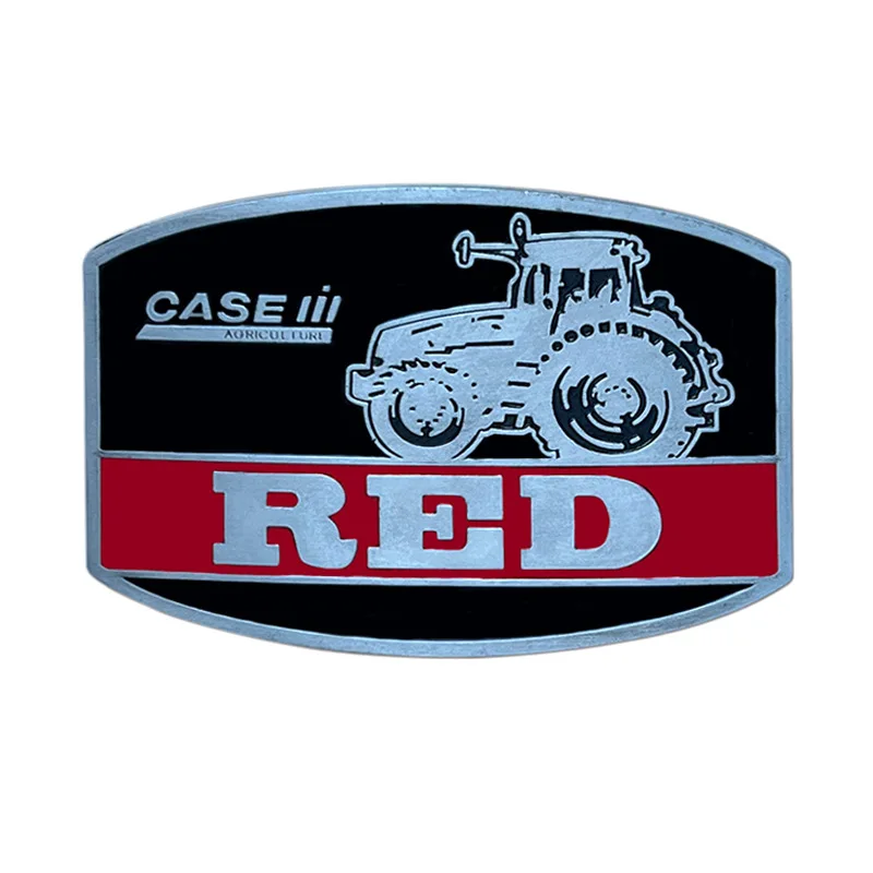 Fivela de cinto de trator Cowboy ocidental