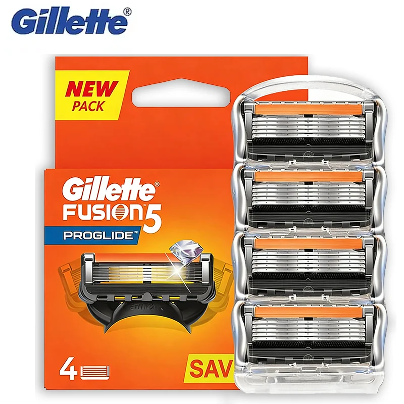 Gillette Fusion 5 Proglide Razor Blades Gillette Proglide Razor Refills For Men, 4/8 Pcs Razor Blade Refills.