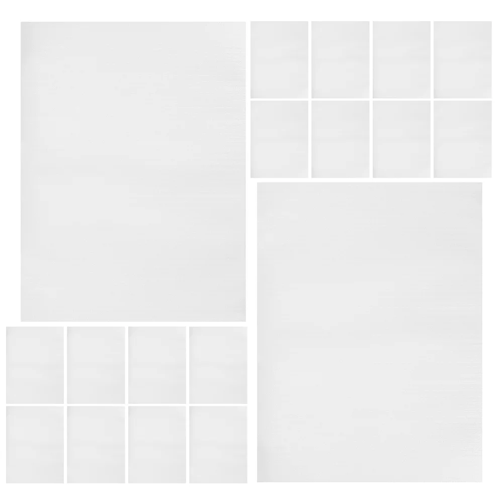 100 Pcs Bubble Packaging Bag Cushioning for Moving Foam Pouches Shipping Material Pearl Cotton Wrap Plates