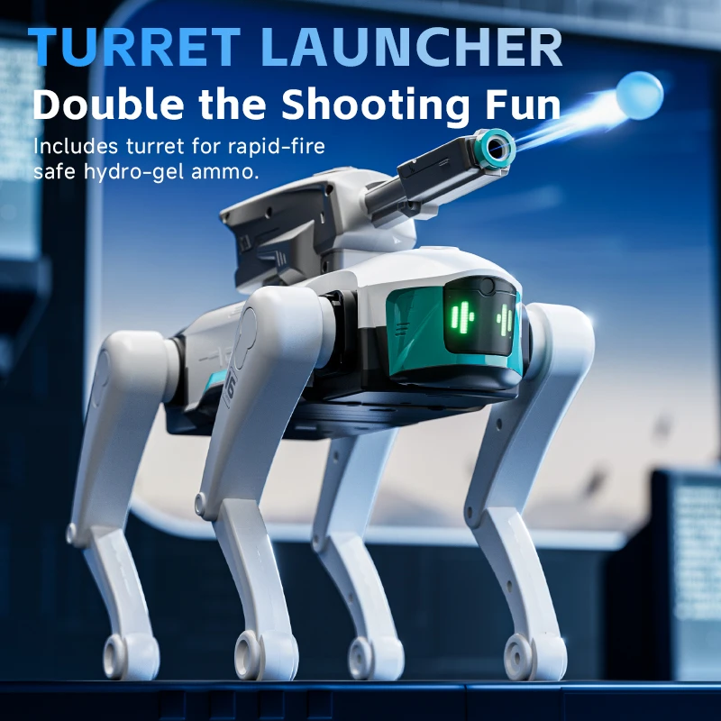 4DRC Nowy Y16 Elektryczny Robot Pies RC z Klipsem Wielofunkcyjny Mechaniczny Pies RC Zabawka Edukacyjna Bioniczny Inteligentny Robot Zabawka