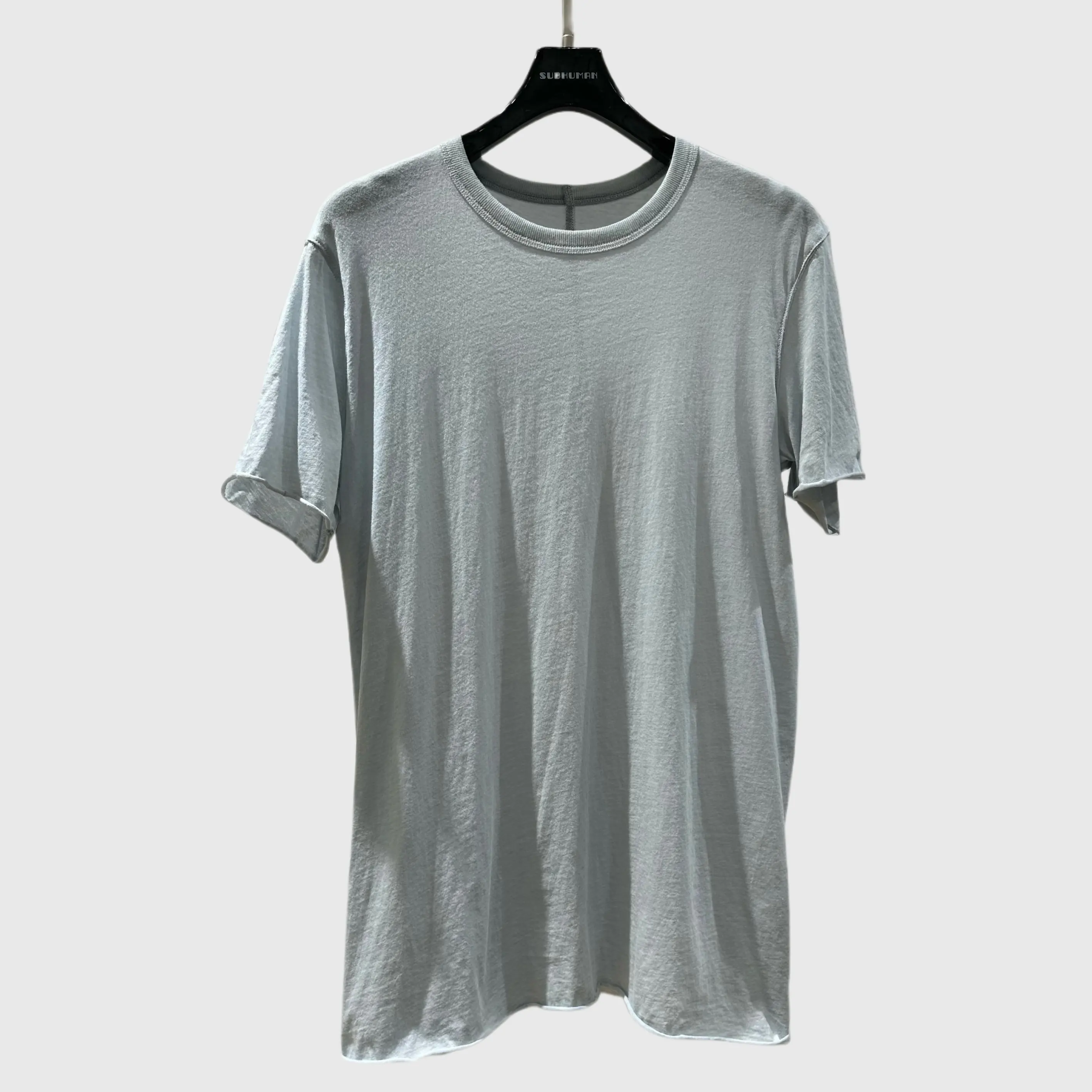 

Owen Seak Men Casual T Shirt 100% Cotton Men's Clothing Tops Tees Summer Short Sleeve Women Solid Thin Light Bottoming Shirt