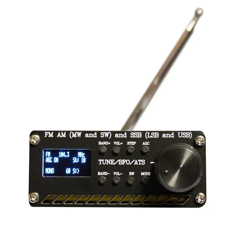 GROCE-Radio Receiver ATS-20 Radio Receivers Supports FM, AM, MW, SW And SSB LSB Interface, USB Interface