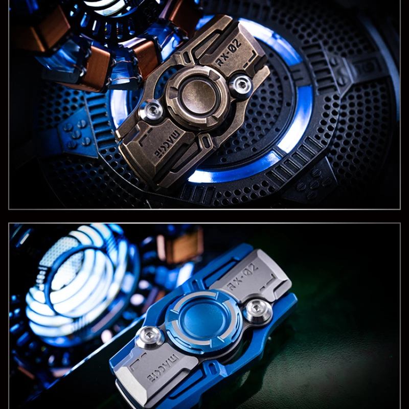 2025 NewSlider الخيال العلمي تصميم عالية السرعة الغزل الإصبع المعادن الدوران الضغط Edc سطح المكتب لعبة هدية #2