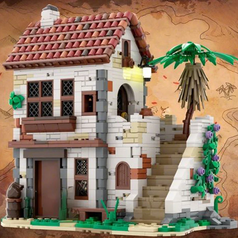 

1346pcs MOC Pirates Tavern Pirates Series 2 Pirates Building Blocks Christmas Gift Inspires Unlimited Creativity Building Set