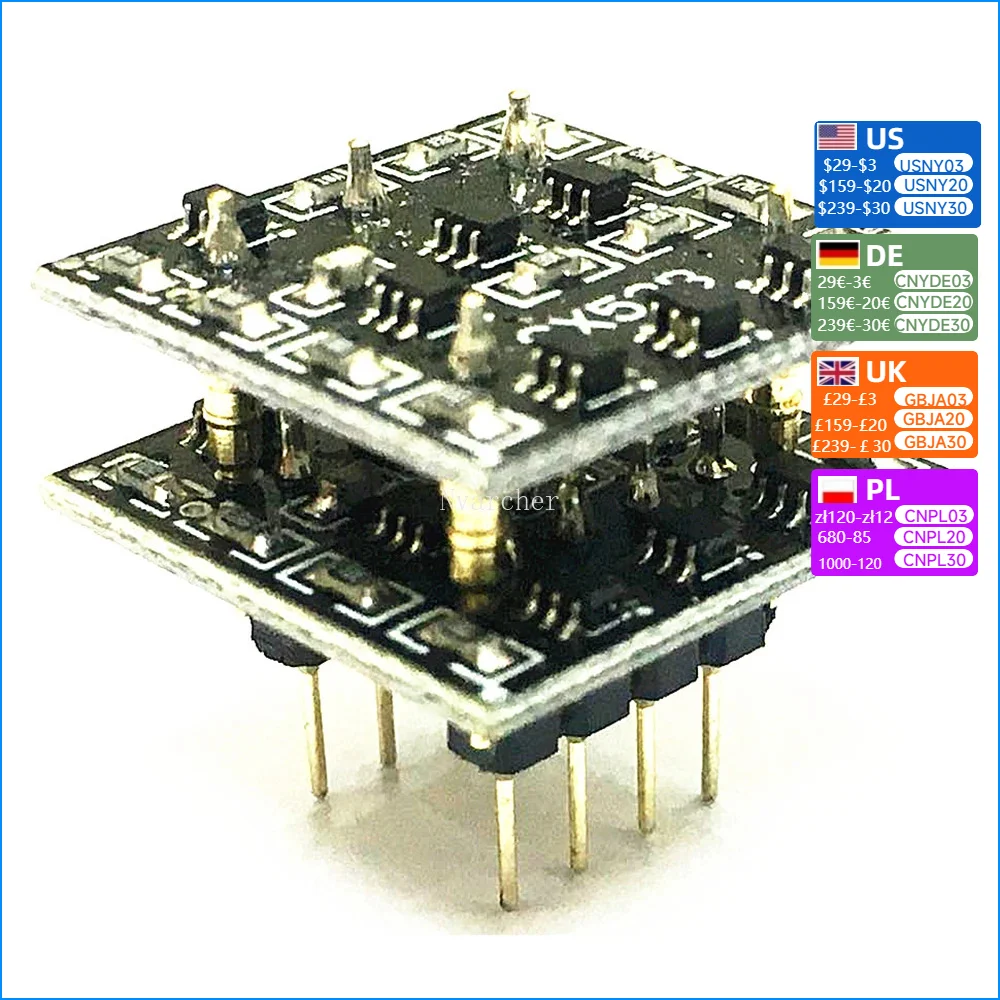 Nvarcher 1 PCS SX52B Fully Discrete Dual op-amp Module opa1612 Chip For Pre-amplifiers Audio DAC Headphone AMP