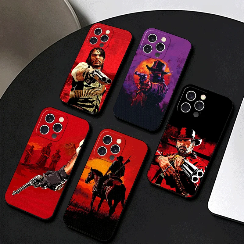 Чехол для телефона Red Dead Redemption для iPhone 17 Air, 16, 15 Plus, 11, 14 Pro Max, 17E, 16E, 13, 12, 7, XS, X, 8, SE с индивидуальным дизайном