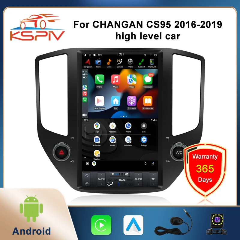 

Android 13.6inch Touchscreen Car Radio for CHANGAN CS95 2016-2019 High Version Multimedia Player Carplay GPS Navigation Stereo